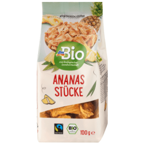 Suhi ananas DM BIO komadići 100g slide slika