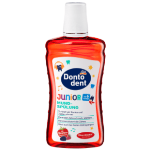 Tekućina za ispiranje usta DONTODENT Junior 6g 500ml slide slika