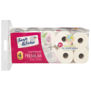 Toaletni papir SANFT&SICHER premium 4sloja 20kom slide slika