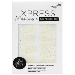 TREND IT UP Xpress manicure folija za nokte 033 stars 24kom slide slika