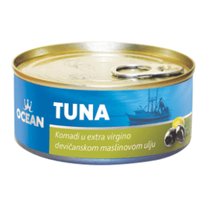 Tuna OCEAN komadi u maslinovom ulju 160g slide slika