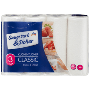 Rola ubrusa SAUGSTARK&SICHER Classic 3 sloja 4 kom slide slika