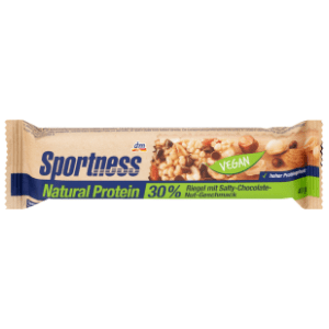 Vegan pločica SPORTNESS Natural protein slana čokolada 40g slide slika