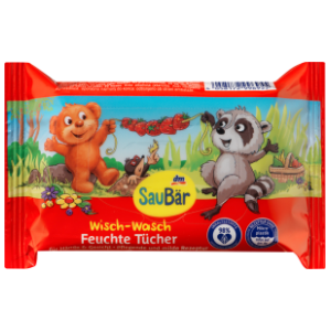 Vlažne maramice SAUBAR malina 20kom slide slika