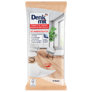 Vlažne maramice za parket i laminat DENKMIT 15kom slide slika