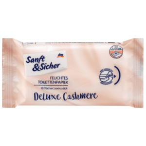 Vlažni toaletni papir SANFT&SICHER deluxe kašmir 10kom slide slika