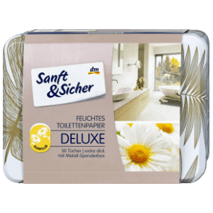 Vlažni toaletni papir SANFT&SICHER kutija 50kom (više vrsta) slide slika