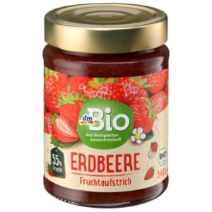 Voćni namaz DM BIO jagoda 340g slide slika