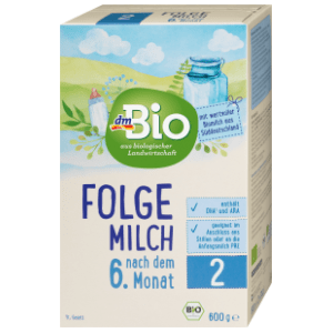 Zamjensko mlijeko DM BIO 2 600g slide slika