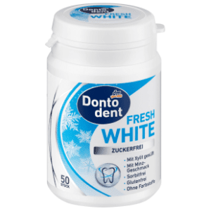 Žvakaće gume DONTODENT Fresh white 50kom slide slika