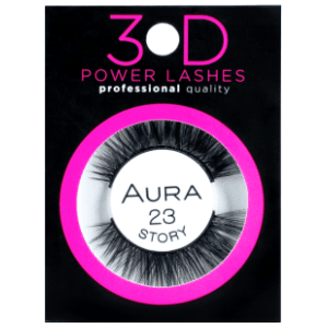 AURA 3D Power lashes umjetne trepavice 23 story 1kom slide slika