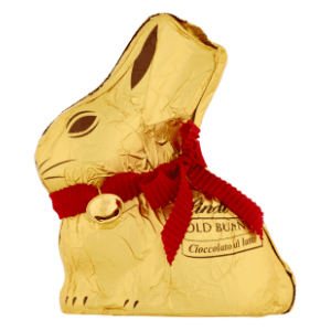 Čokoladni mliječni zeko LINDT 100g slide slika