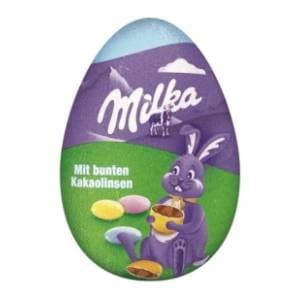 Čokoladno jaje MILKA Funny egg 50g slide slika
