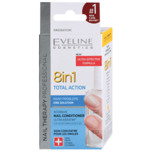 EVELINE Total action 8in1 zaštitni lak za nokte slide slika