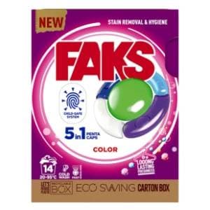 FAKS Color kapsule za rublje 14kom slide slika