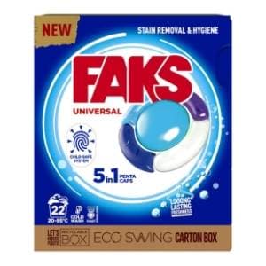 FAKS Universal kapsule za rublje 22kom slide slika