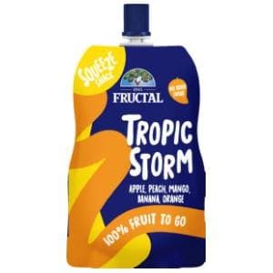 FRUCTAL voćni pire pouch tropic storm 200g slide slika
