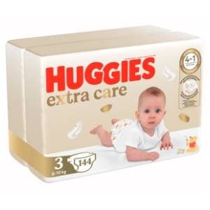 HUGGIES pelene Extra care 3 144kom slide slika