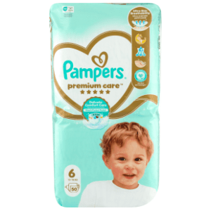 PAMPERS pelene premium JP 6 50kom slide slika