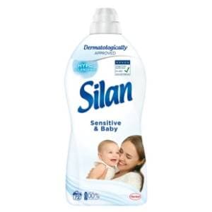 SILAN Sensitive & baby omekšivač za rublje 72 pranja (1,8l) slide slika