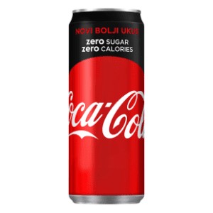 COCA COLA Zero slim 250ml slide slika