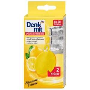 DENKMIT osvježivač perilica posuđa limun 2kom slide slika