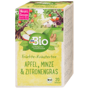 DM BIO čaj jabuka, menta i limunska trava 40g slide slika