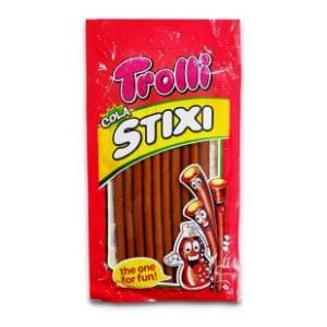 Gumeni bomboni TROLLI Stixi cola 85g slide slika