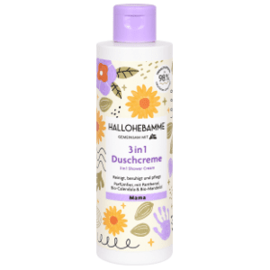 Kremasti gel za tuširanje HALLOHEBAMME Mama 3u1 200ml slide slika