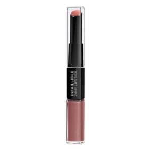 L'OREAL Infaillible 24h tekući ruž 312 incessant russet slide slika