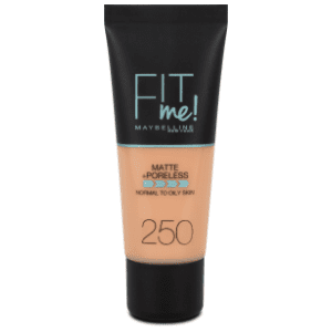MAYBELLINE Fit me matte tekući puder 250 sun beige 30ml slide slika