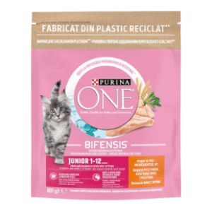 PURINA One junior hrana za mačke piletina 800g slide slika
