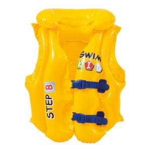AVENLI dječji prsluk za plivanje žuti slide slika