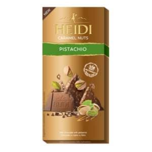 Čokolada HEIDI mliječna s pistacijama 80g slide slika