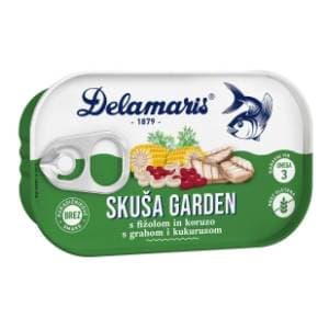 DELAMARIS Garden skuša s povrćem 125g slide slika