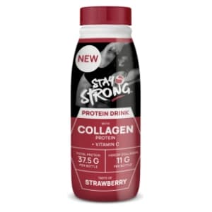 STAY STRONG proteinski kolagen jagoda 500ml slide slika