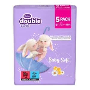 Vlažne maramice VIOLETA baby soft 5x51kom slide slika