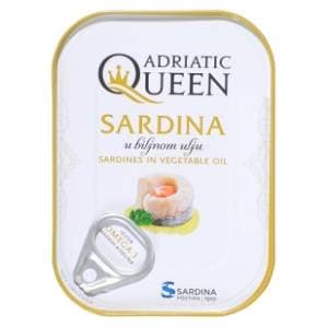 ADRIATIC QUEEN sardina u biljnom ulju 73,5g slide slika