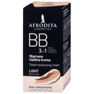 AFRODITA 3u1 BB tonirana krema light 30ml slide slika