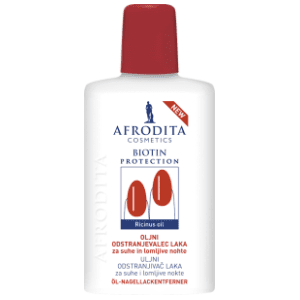 AFRODITA Biotin uljni odstranjivač laka za nokte 125ml slide slika
