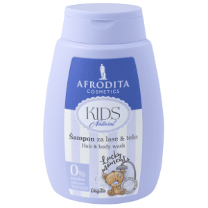AFRODITA Kids natural šampon za kosu i tijelo 200ml slide slika