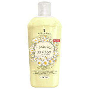 AFRODITA šampon za osjetljivu kosu kamilica 950ml slide slika