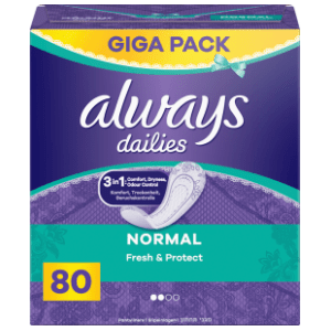ALWAYS Dailies fresh & protect normal dnevni ulošci 80kom slide slika
