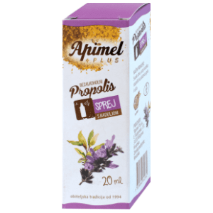 APIMEL propolis sprej s kaduljom 20ml slide slika