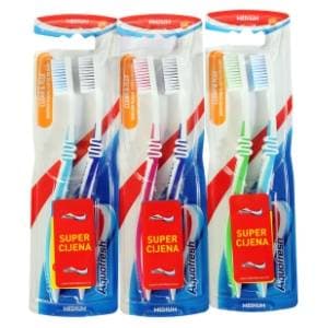 AQUAFRESH Clean & flex četkica za zube 2kom (više vrsta) slide slika