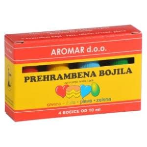 AROMAR prehrambena bojila 4x10ml slide slika