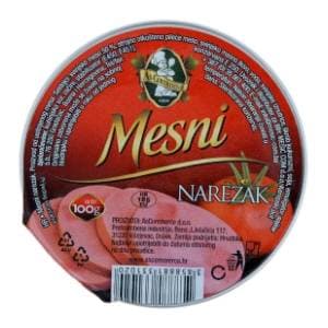 ASCOMMERCE mesni narezak 100g slide slika