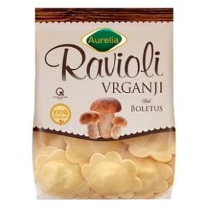 AURELIA Ravioli svježa tjestenina vrganji 250g slide slika
