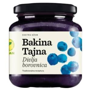 BAKINA TAJNA Ekstra džem divlja borovnica 375g slide slika