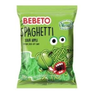 BEBETO Spaghetti bombone jabuka 80g slide slika